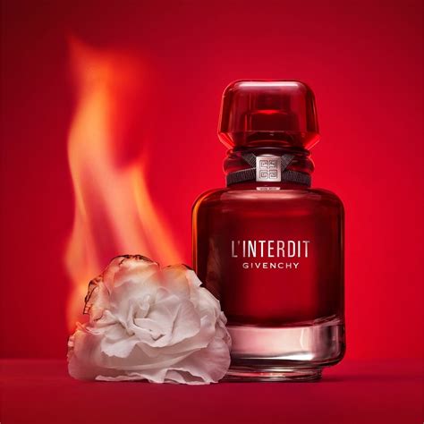 givenchy l'interdit parfum rouge|le rouge interdit givenchy.